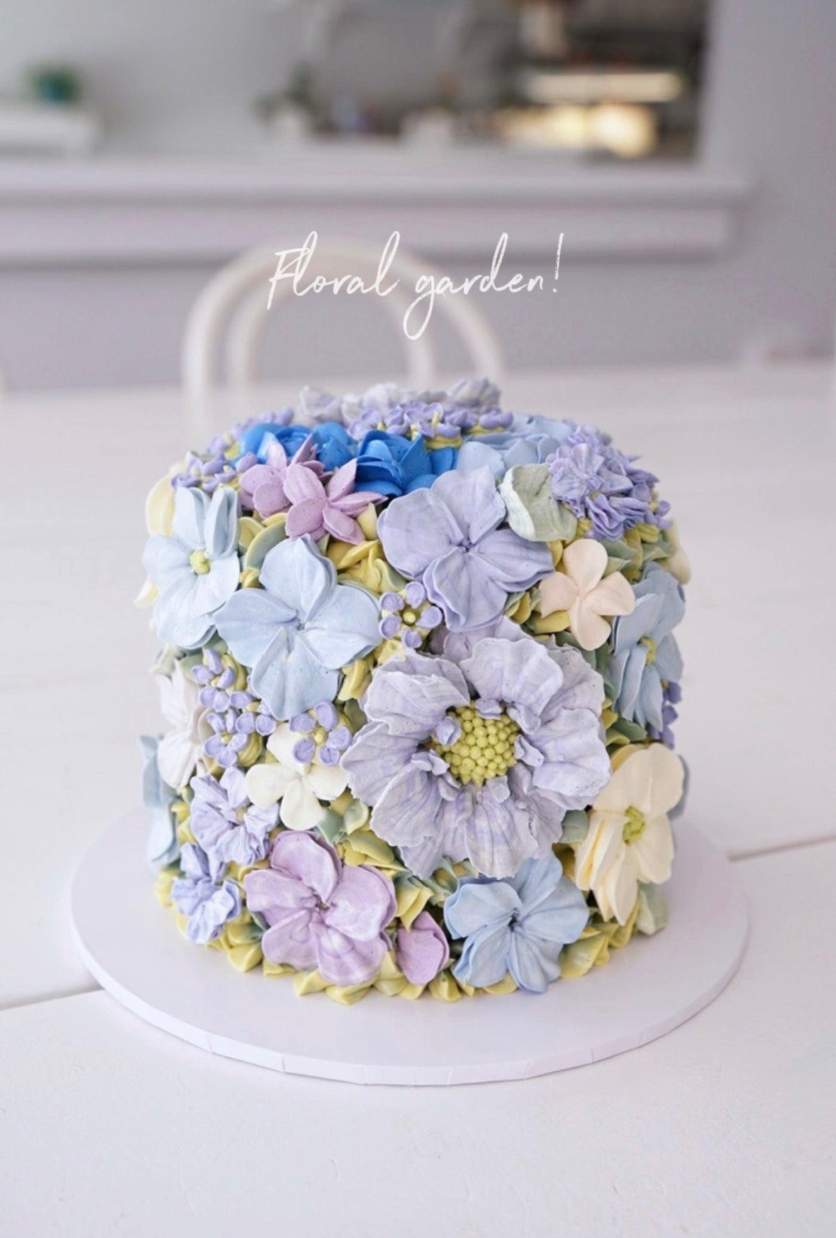 Floral Garden Cake