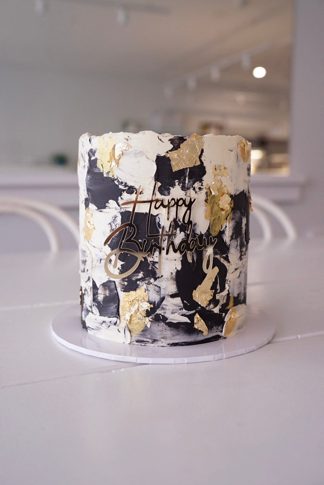Abstract Canvas Cake (Tall Cake)
