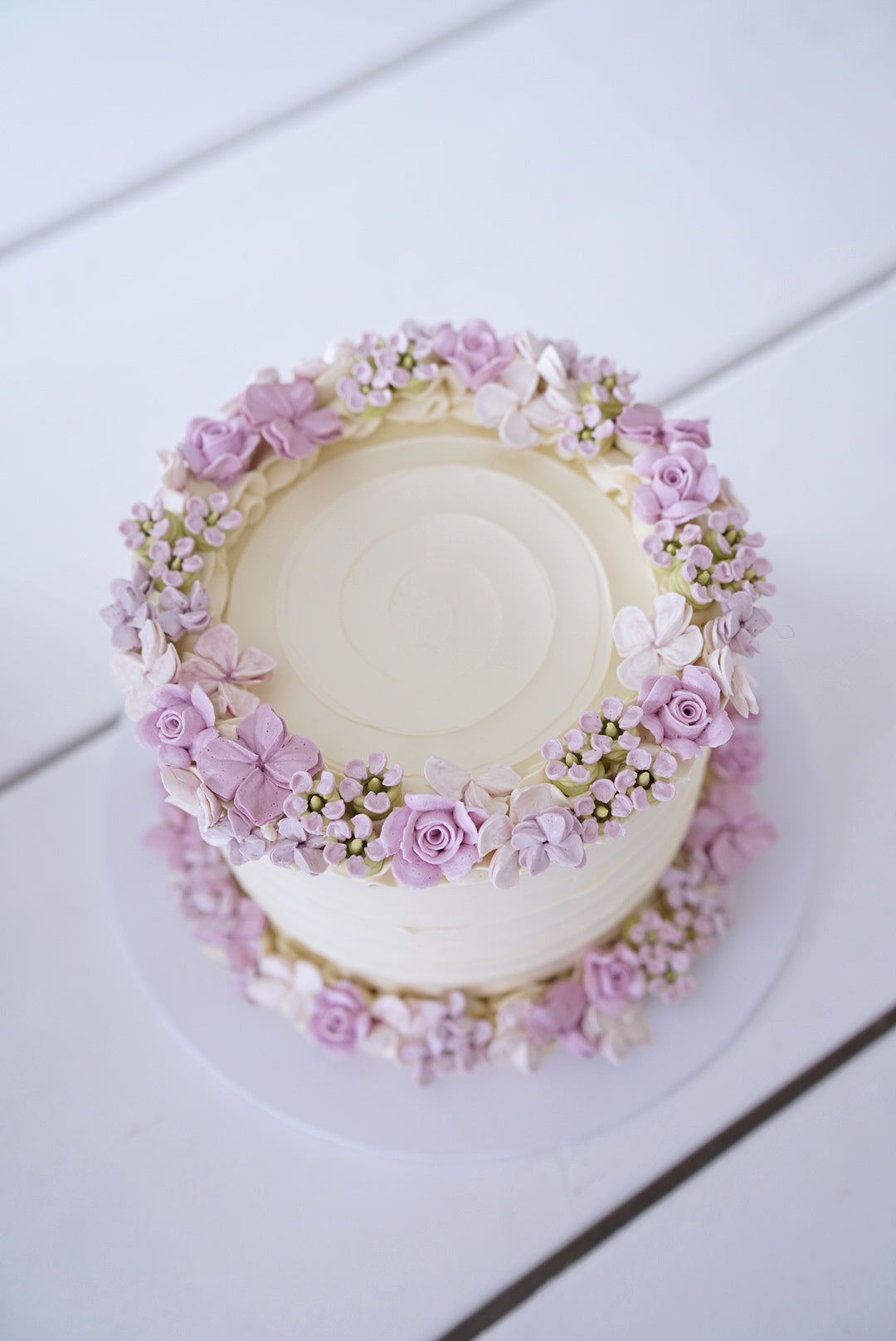 Floral Wreath Cake