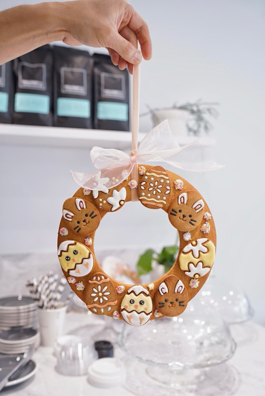Easter Gingerbread Wreath Decorating Workshop