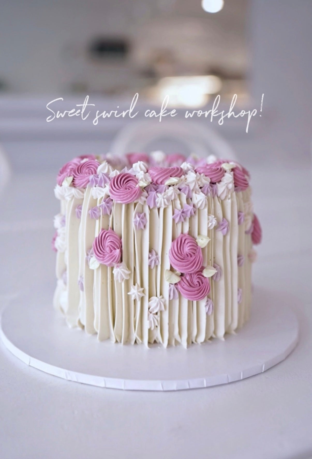 Kids Sweet Swirl Cake Making Workshop