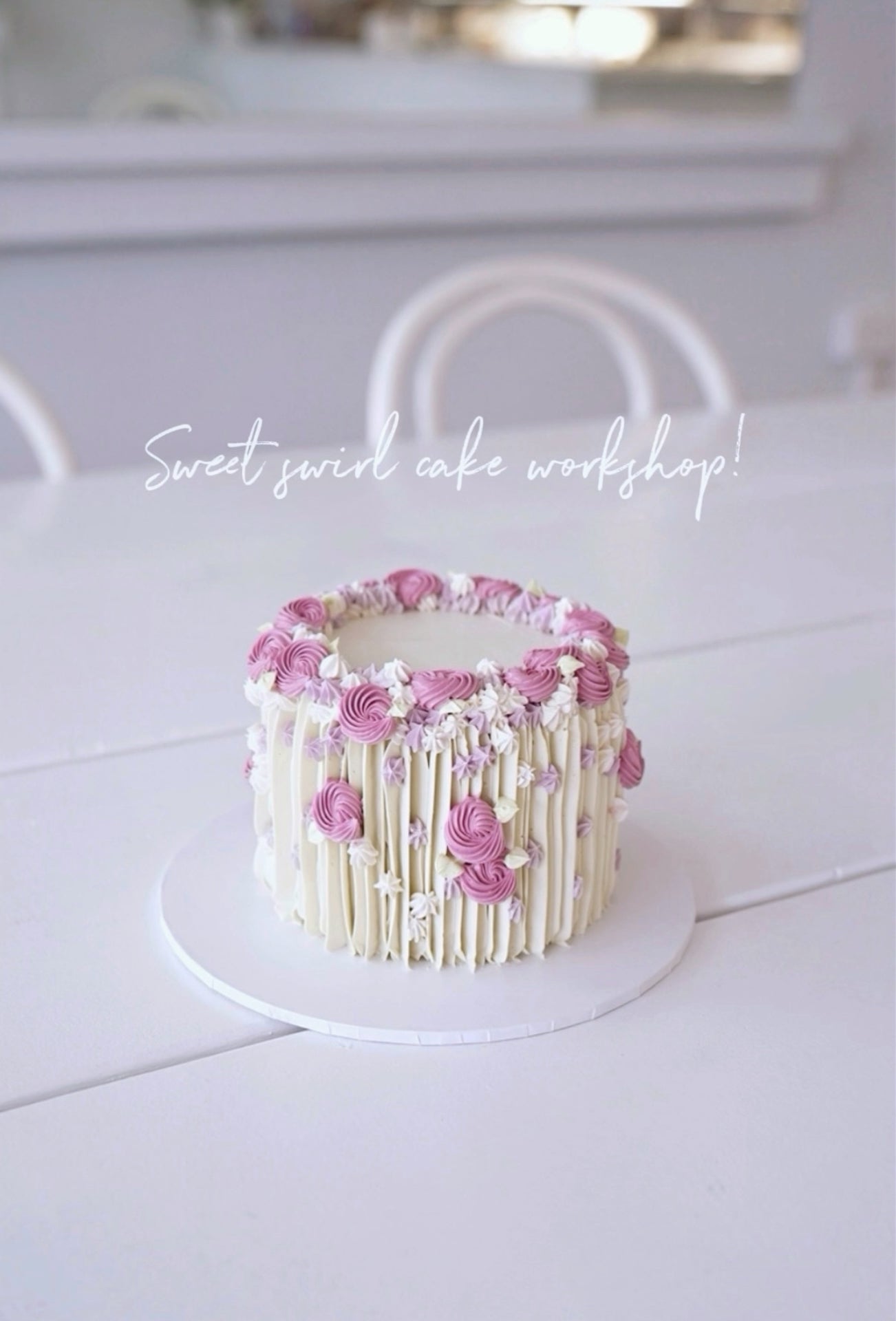 Kids Sweet Swirl Cake Making Workshop
