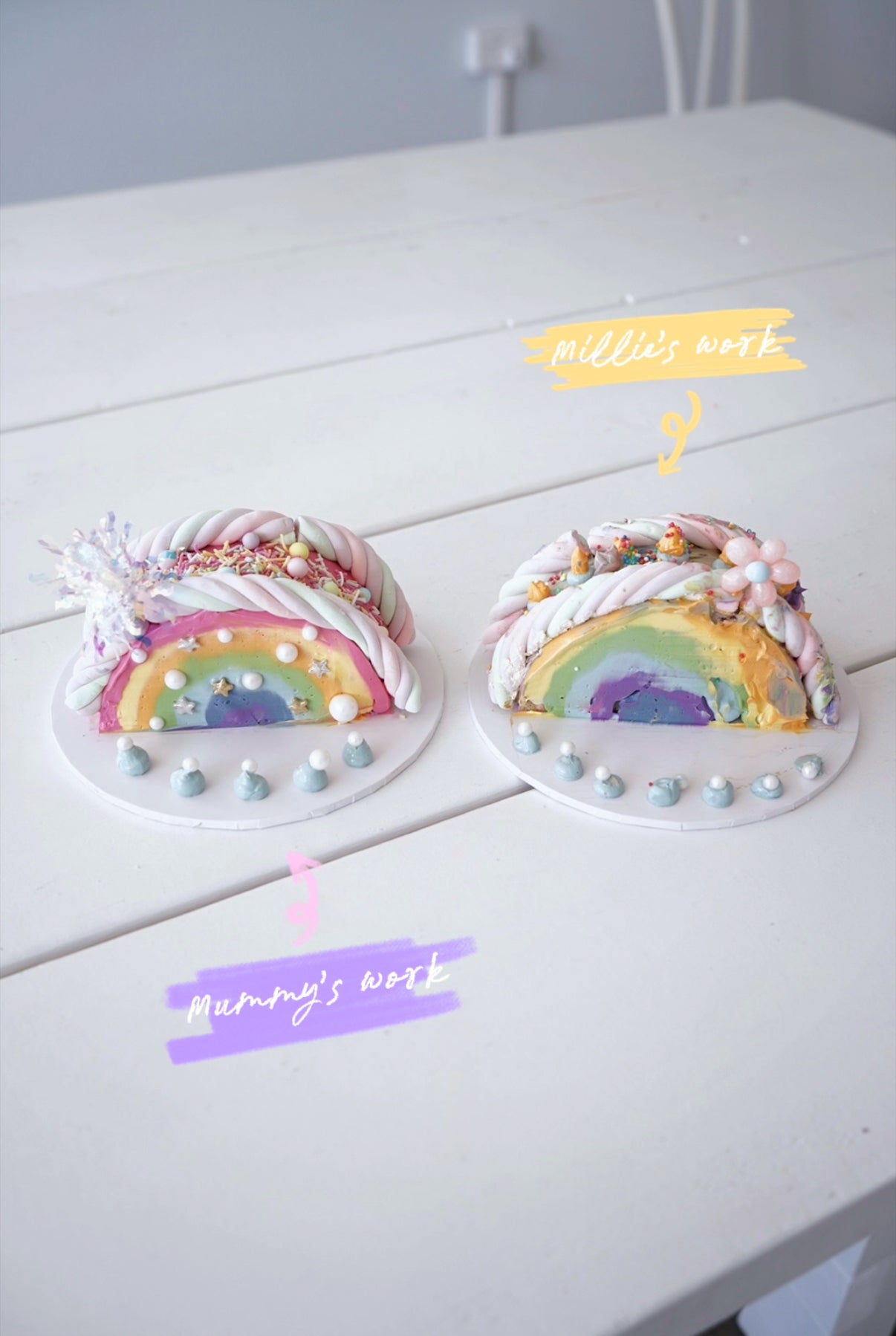 Kids Rainbow Cake Making Workshop